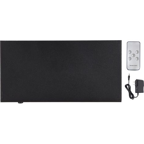 Commutateur HDMI 5 Entrées 1 Sortie 4K 3D avec Télécommande, Alimentation 100-240V Prise US (1/5)