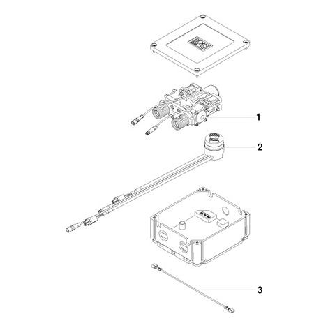 Dornbracht 9030500880390 eVALVE Valve Aquamoon Pièces détachées