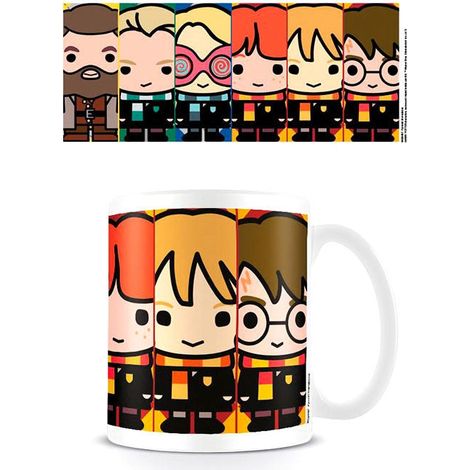 Taza Harry Potter Hechiceros Kawaii