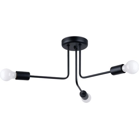 Chandelier NORAH 3 black (1/5)