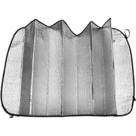 Sonnenschutzblende für die Windschutzscheibe, Aluminium, 130 x 60 cm - 059 (1/2)