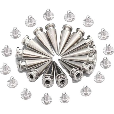 Rivets, Alliage de Zinc Durable, Polyvalent pour Projets DIY, 7x20MM, 100PCS-a (1/2)