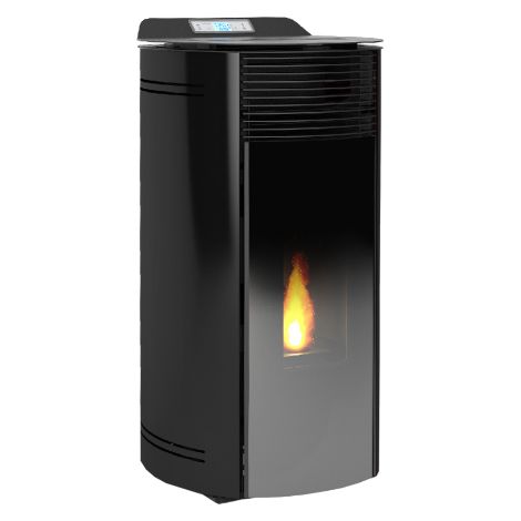 Stufa A Pellet nera 11 KW - Laminox Jessica 11C (1/4)