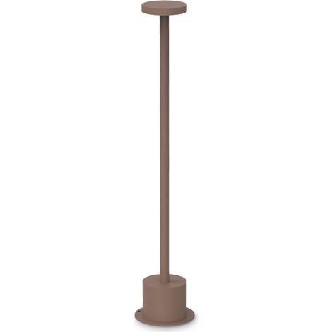 Ideal Lux TOFFEE Lampe d'extérieur portable à LED 50 cm Café 3000 K IP65