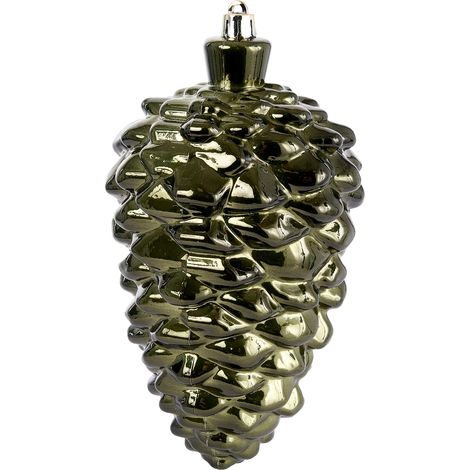 ARPIMEX Pigna Natalizia 9 x 17 Cm Plastica Verde Muschio