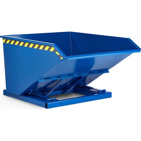RR Industrietechnik Muldenkipper Typ RTK-150 2370x1450x780mm 1500dm³ RAL 5010 Enzianblau