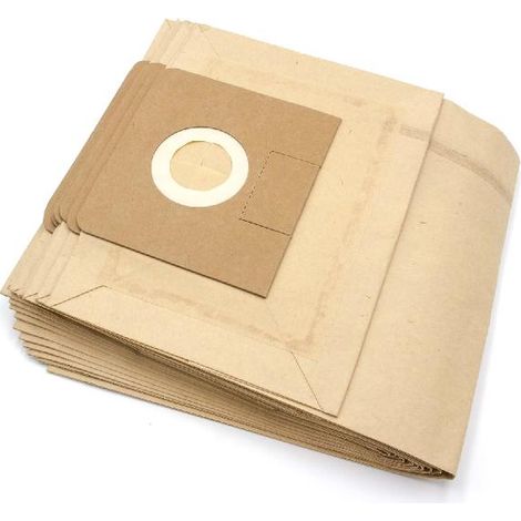 vhbw 10 Papier Staubsaugerbeutel Filtertüten kompatibel mit Staubsauger Kärcher NTZ 361 Eco/TE, WD 4.000 - WD 4.999, WD 5.000 - WD 5.999, Xpert NT 360
