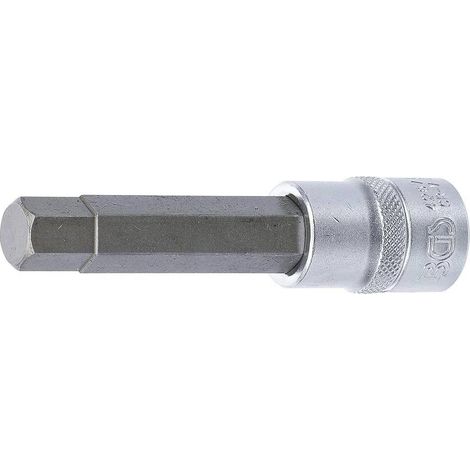 Douille à Embouts 100 mm - 12,5 mm (1/2), Hexagone Femelle 13 mm - Précision et Robustesse, Chrome-Vanadium - D-Work (1/5)