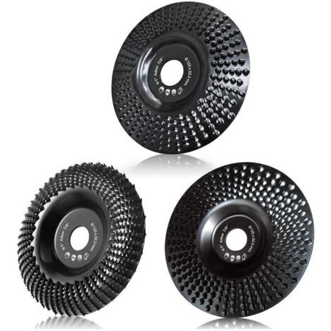 QORVA
-Disque Bois Meuleuse 125mm, 3 Pièces Disques de Meulage pour Façonner, Meuler et couper. Roues pour Meuleuse d'angle..