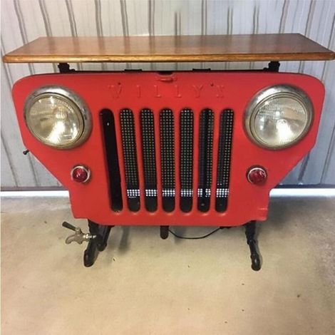 Décorations rétro pour la maison ou le bureau. style steampunk. avec des phares de voiture. (1/3)