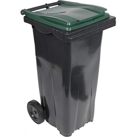Bac roulant de tri sélectif 120l