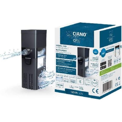 Filtro interno Ciano per acquari, CF20, 5-20 litri