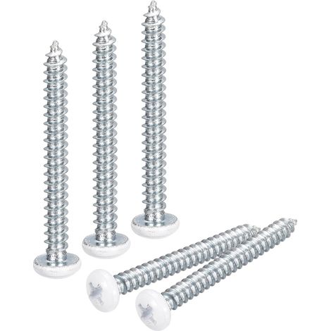 Vis Autotaraudeuse, 50pcs Poêle Tête Phillips Bois Vis pour Travail Bois (1/5)