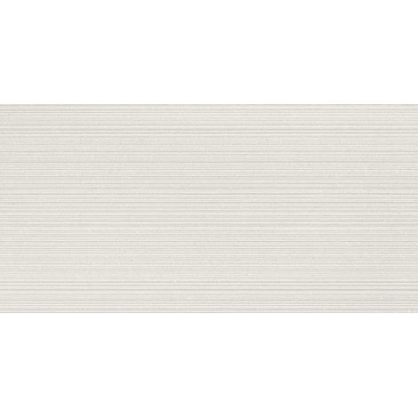 Carrelage effet Pierre 3D Blanc Scalpo 80x40x0,85 cm Mat Volenza - Mur intérieur (vendu par carton de 1,28 m²) - RO'MA CARRELAGE