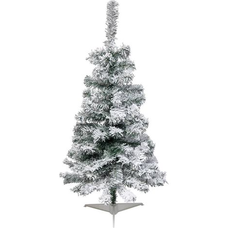 Árbol de Navidad artificial con acabado nevado de 100 cm - Feeric lights & christmas (1/3)
