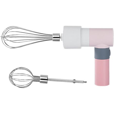 Batteur électrique à main, ensemble batteur à main et fouet à œufs, fouet sans BPA, fouet à œufs en acier inoxydable (1/5)