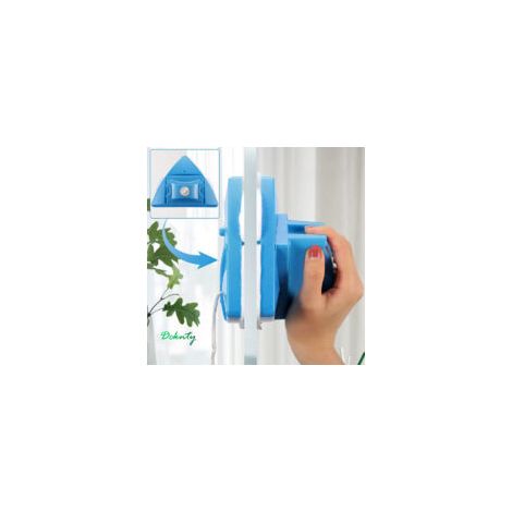 Detergente per vetri a doppia faccia, tergivetro, strumenti di pulizia magnetici, spazzola magnetica regolabile per la pulizia - Crezuo