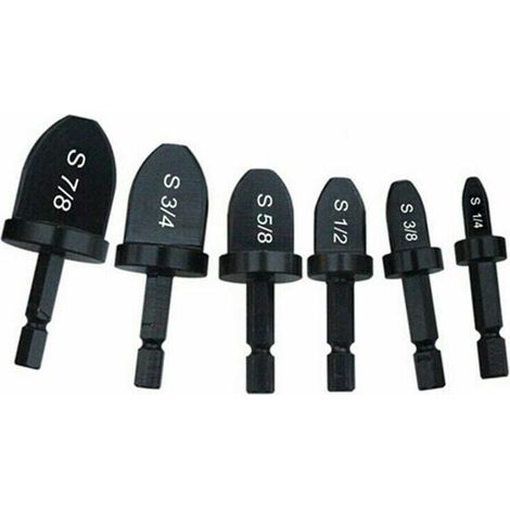 6Pcs Tube Expentateurs Climatiseur Tube De Cuivre Tube De Cuivre Expander Outil De Forage Touche De Forage, 6Pcs (1/5)