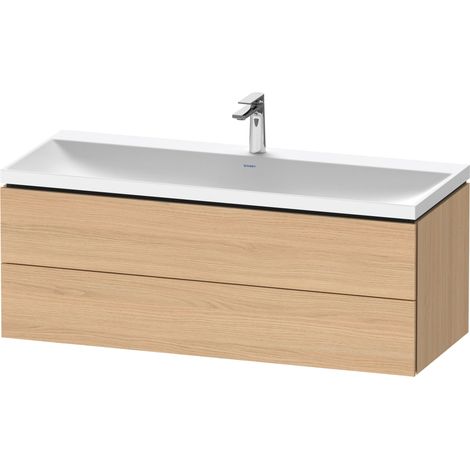 Duravit L-Cube conjunto en c suspendido, 2 cajones, sin