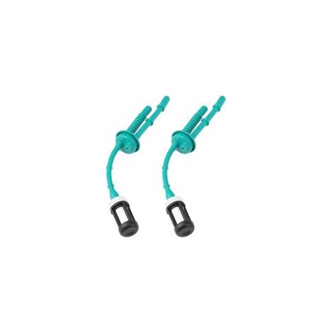 Set mit 2 Kraftstoffschläuchen für Rasenmäher mit 2 Kraftstofffiltern 41403587702, kompatibel mit Stihl FS38, FS45, FS46, FS55, FC55, FS100 Freischneidern (1/5)