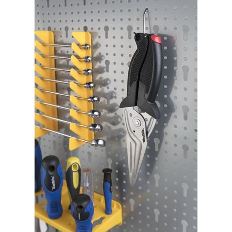 Ciseaux polyvalents Titan lames titanes coupe précise ergonomiques 11 cm (1/5)