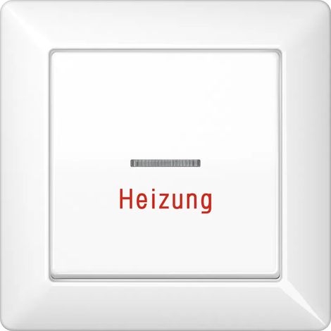 Jung Abdeckung Heiz/Nots.aws für Schalter AS 590 H WW (1/2)