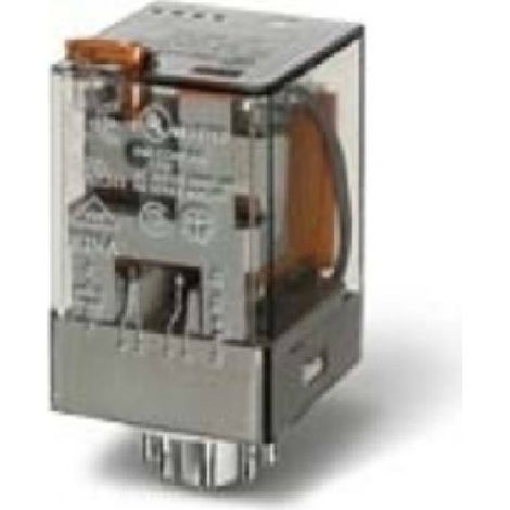 Octal Finder Einsteckrelais 2 Schalter 10A 24VAC 601280240040