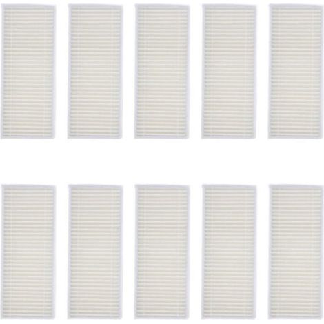Paquete de 10 filtros HEPA para aspiradora robot Conga serie 950 - Accesorios