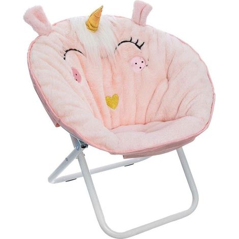 Atmosphera Poltrona Unicorno Rosa Chiaro 40,5 cm Larghezza