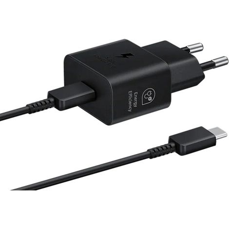 Samsung EP-T2510X USB Ladegerät 25 W 1x USB-C® Schwarz Schnellladegerät (1/5)