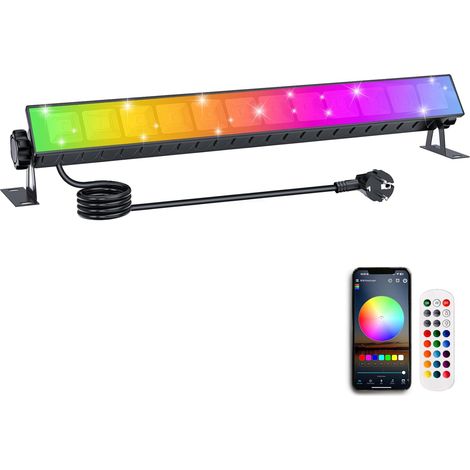 30-W-RGB-LED-Projektor – 1 Stück – Graphen – 360°-Fernbedienung – Für Partys im Innen- und Außenbereich – IP66 (1/5)