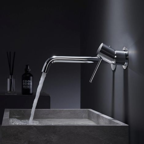 Imex -  Grifo Monomando Lavabo Empotrado Cromado Serie Monza (1/5)