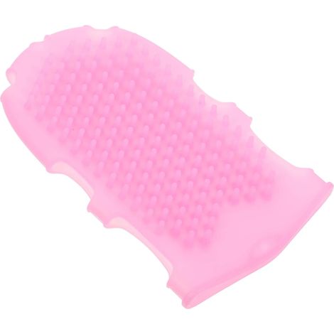 Gant de massage en silicone pour le bain, idéal pour les garçons et les filles. Brosse corporelle exfoliante à poils doux. Outil de bain délicat.