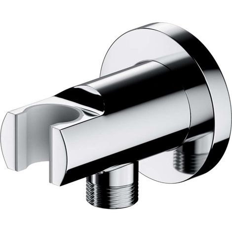OMNIRES - Presa d'acqua a muro con supporto doccia, cromo 8873CR