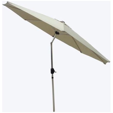 Parasol de alumino articulado con toldo de 2,7 metros - (1/2)