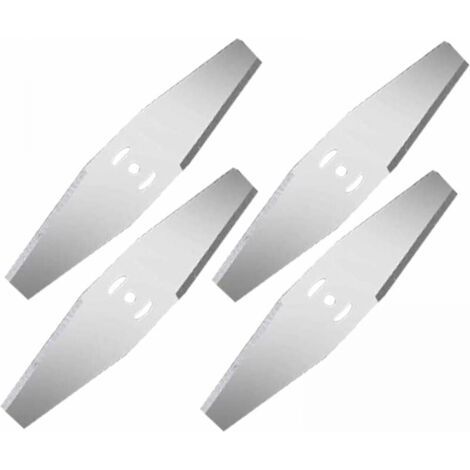 Remplacement des Têtes de Lame de Coupe-Herbe Tondeuse à Gazon Lames de Débroussailleuse Têtes de Lame De Désherbant(Blade x 4) (1/5)
