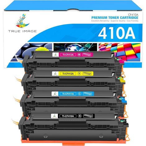 410A CF410A Compatible pour HP 410A 410X MFP M477fdw Toner 4-Pack