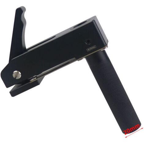 Juego de 1 soporte de sujeción de 20 mm, ganchos de banco de 20 mm, abrazaderas, abrazaderas de banco de trabajo, accesorios para tallado, fresado y rectificado de madera.