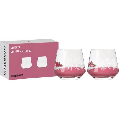 Lot de 2 verres à dessert - 420 ml - Fabriqué en Allemagne (1/5)