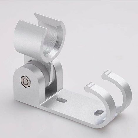 Baignoire de douche en aluminium, cabine de douche entièrement réglable, support de pommeau de douche, baignoire de douche avec robinetterie, baignoire en aluminium spatial (1/4)