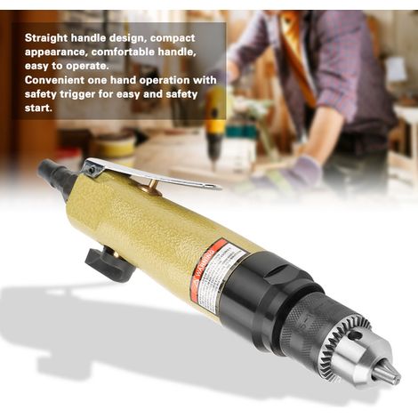 Tournevis pneumatique 3/8" réversible, perceuse industrielle à air comprimé, outil de vissage 900 tr/min (1/5)