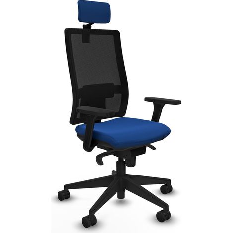 Bürostuhl piqueras y crespo Horna schwarz verstellbare Armlehnen