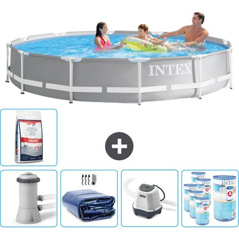Prism Frame Pool Rund - 366x76 cm - 6-teilig SCB56 (1/5)