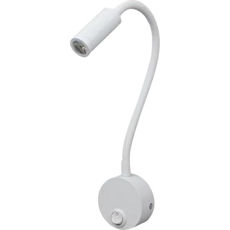 Lampe de Lecture Murale 3W à Col Cygne Flexible, Applique LED (1/5)