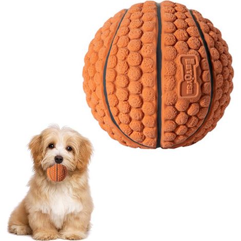 Balles en caoutchouc pour chiens de petite, moyenne et grande taille - Balles interactives flottantes et rebondissantes pour chiens à mâcher doux, idéales pour les sports aquatiques et les jeux de lan (1/4)
