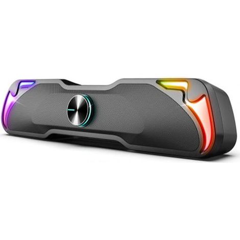 Enceinte PC sans fil Advance SoundPhonic RGB Bluetooth Noir
