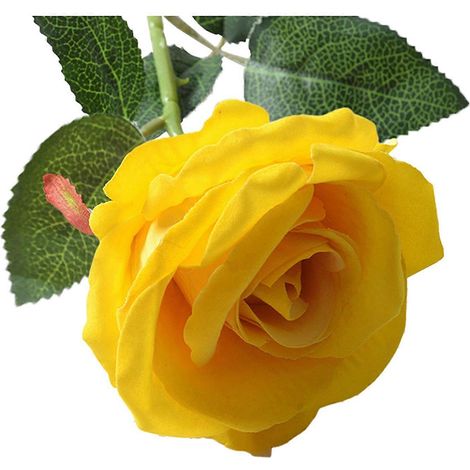 Artificial Rose Flower – avec Realistic Design – pour Wedding & Home Decor (1/5)