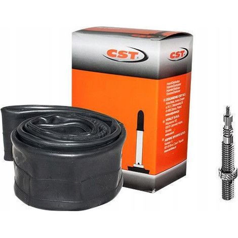 Cámara de aire para bicicleta de montaña 27,5 x 1,95/2,25 con válvula Presta FV48 48/54-584 (650B) CST
