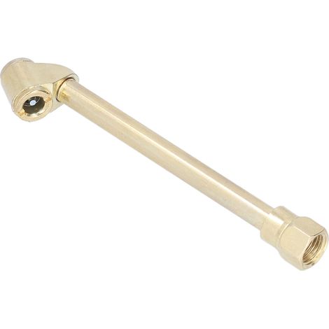 Tête de gonflage double tête G1/4 femelle pour compresseur, buse de pompe à air pour pneus moto et camion, embout de gonfleur robuste avec filetage, accessoire de gonflage auto. (1/5)