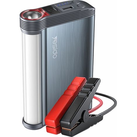 Arrancador de emergencia para coche Yesido, batería externa de 10000 mAh